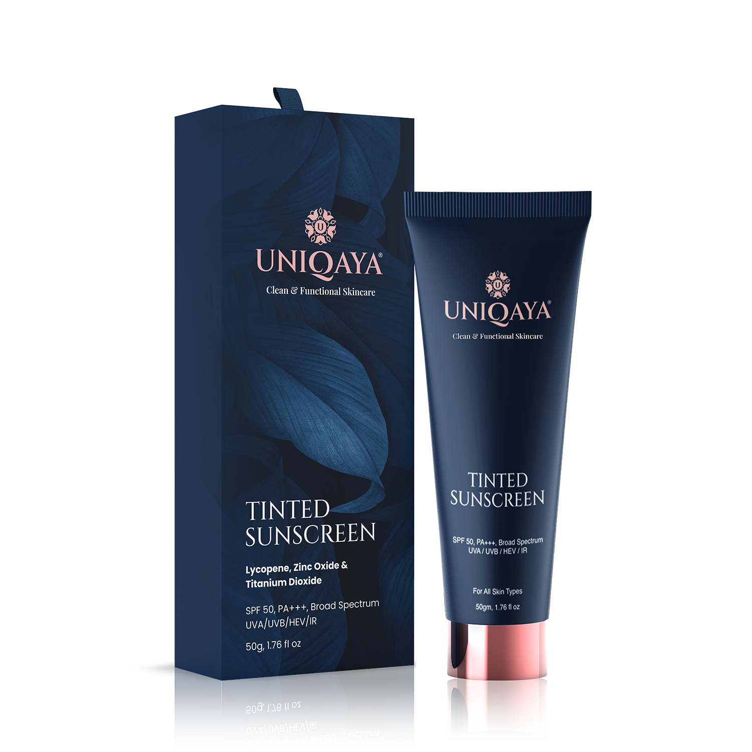 Uniqaya Tinted Sunscreen SPF 50 PA+++