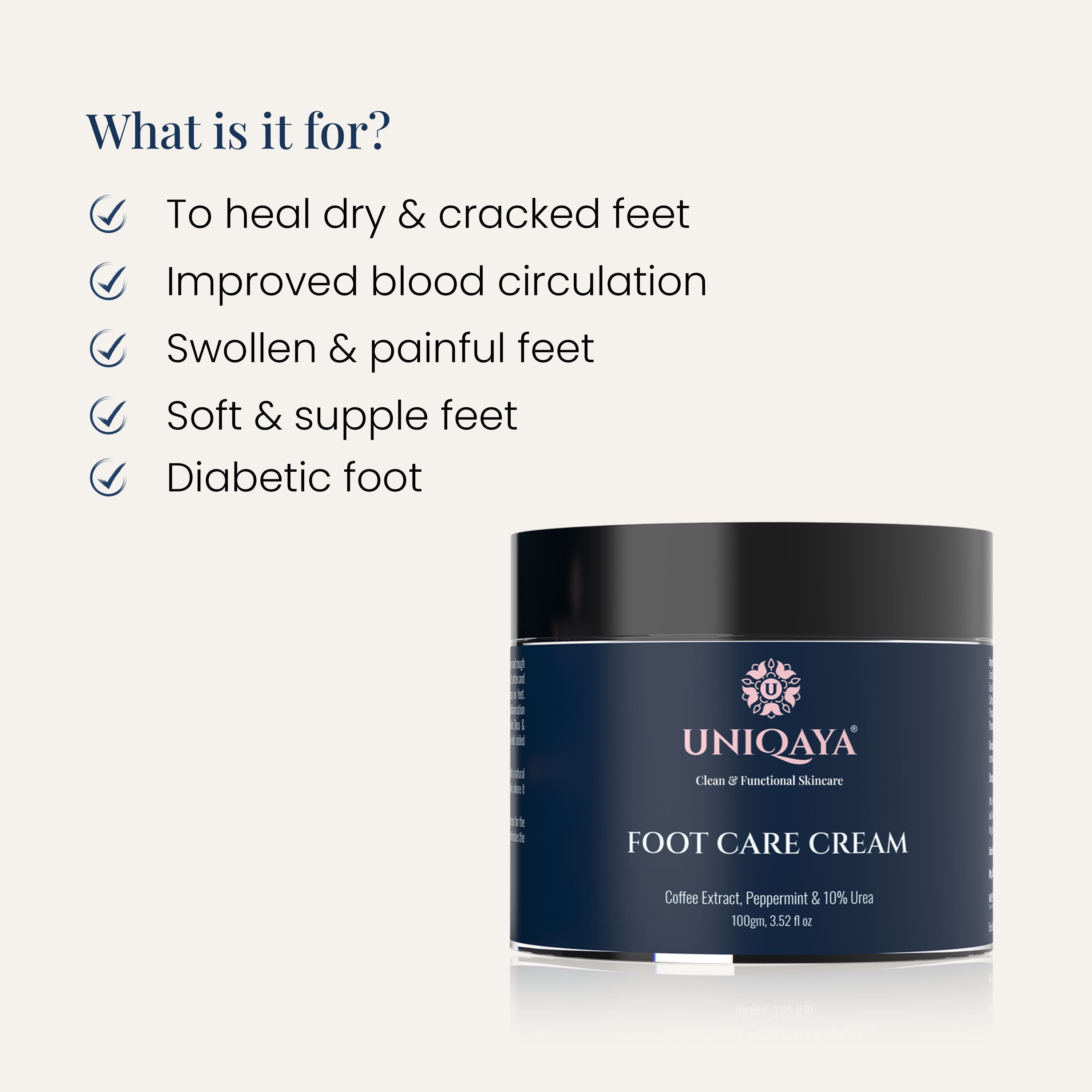 Foot Care Cream For Dry & Rough Heels