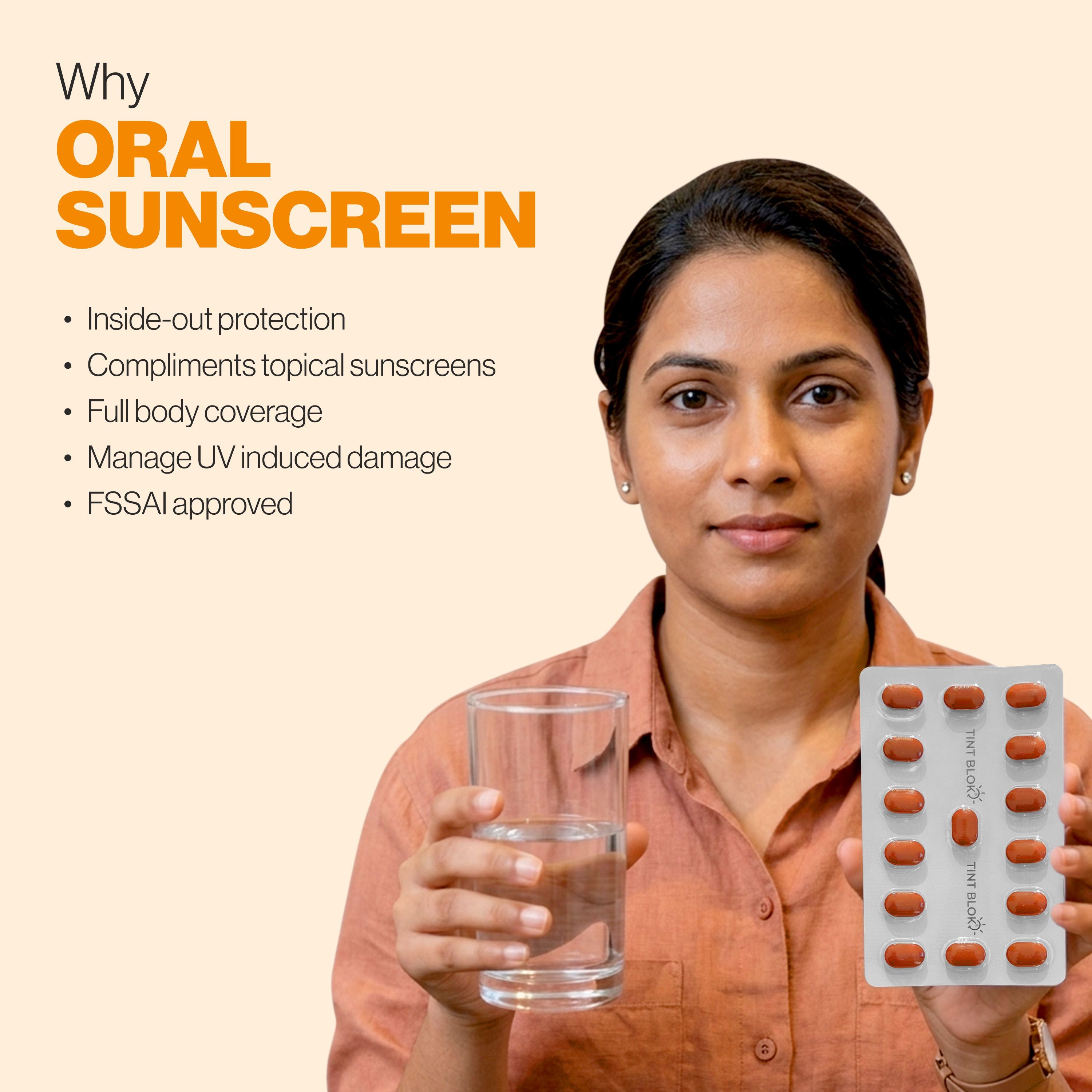 Tint Blok™ Oral Photoprotection