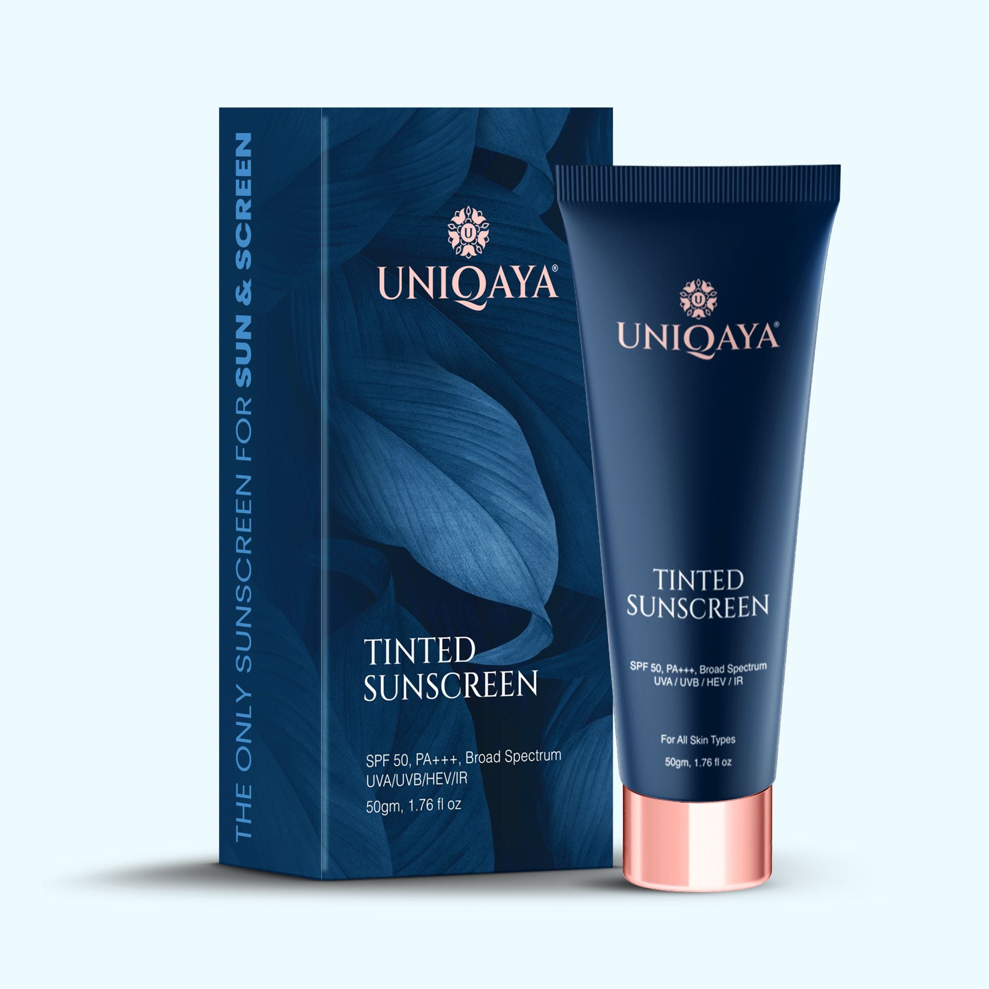 Uniqaya Tinted Sunscreen SPF 50 PA+++