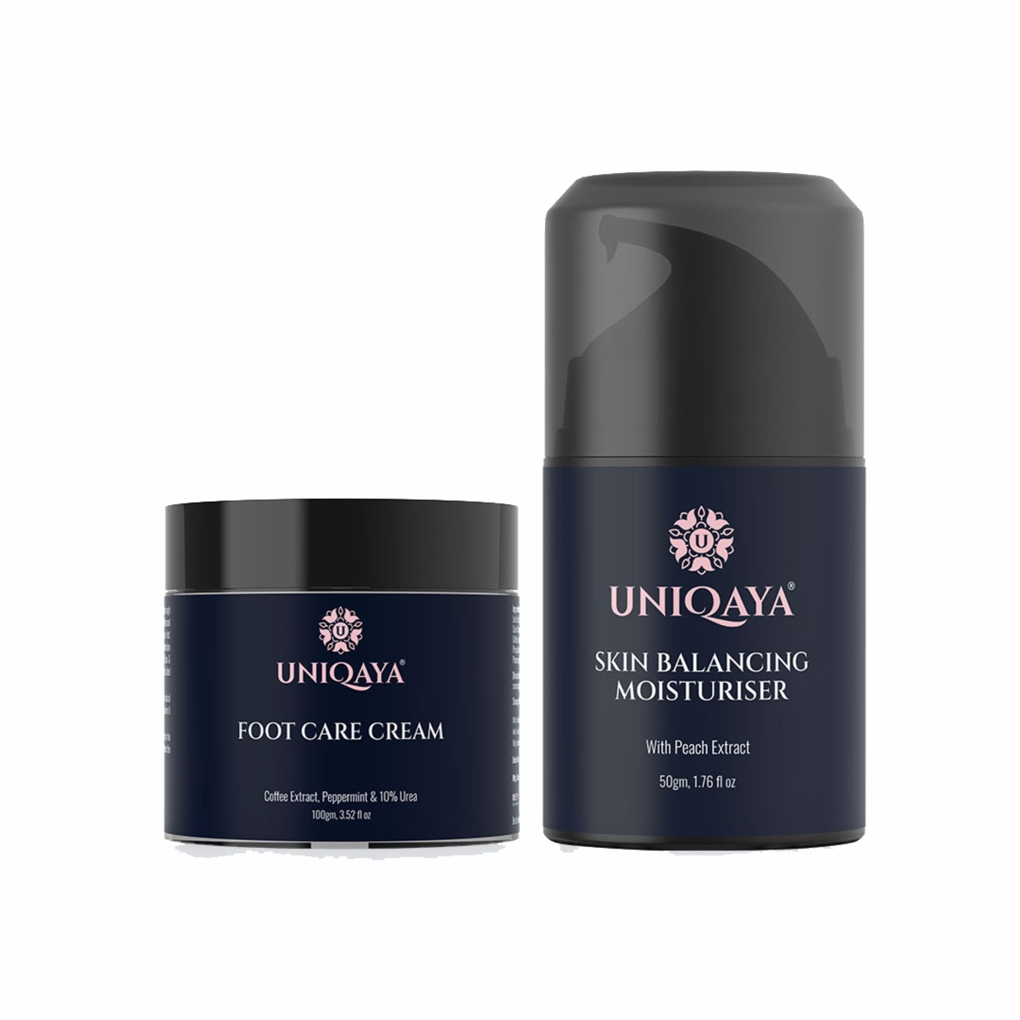 Uniqaya Foot Care Cream & Skin Moisturizer For Dry Skin | Skin Care Combo Pack