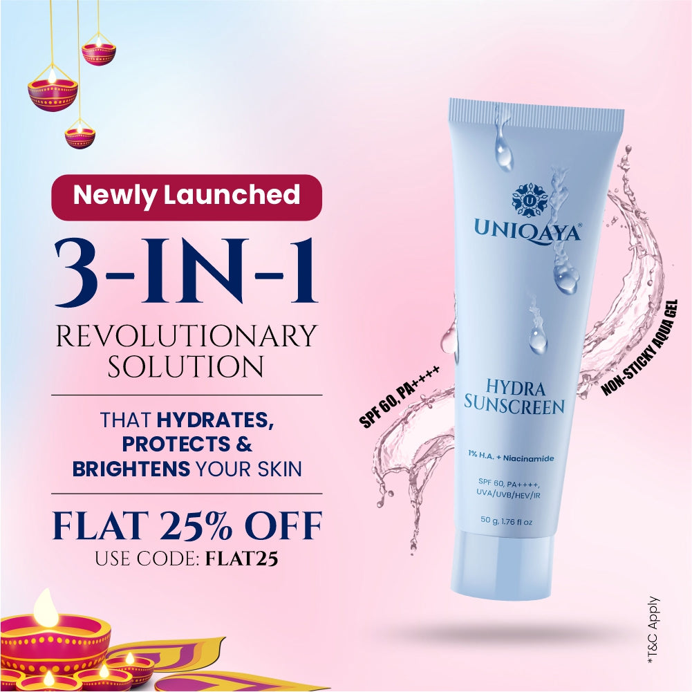 Uniqaya Newly Launched Hydra Sunscreen Product