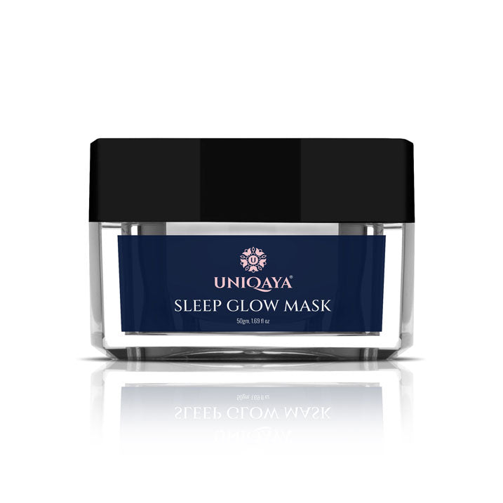 Uniqaya Sleep Glow Mask | Sleeping Glow Mask For Men & Women | Face Pack for Glowing Skin